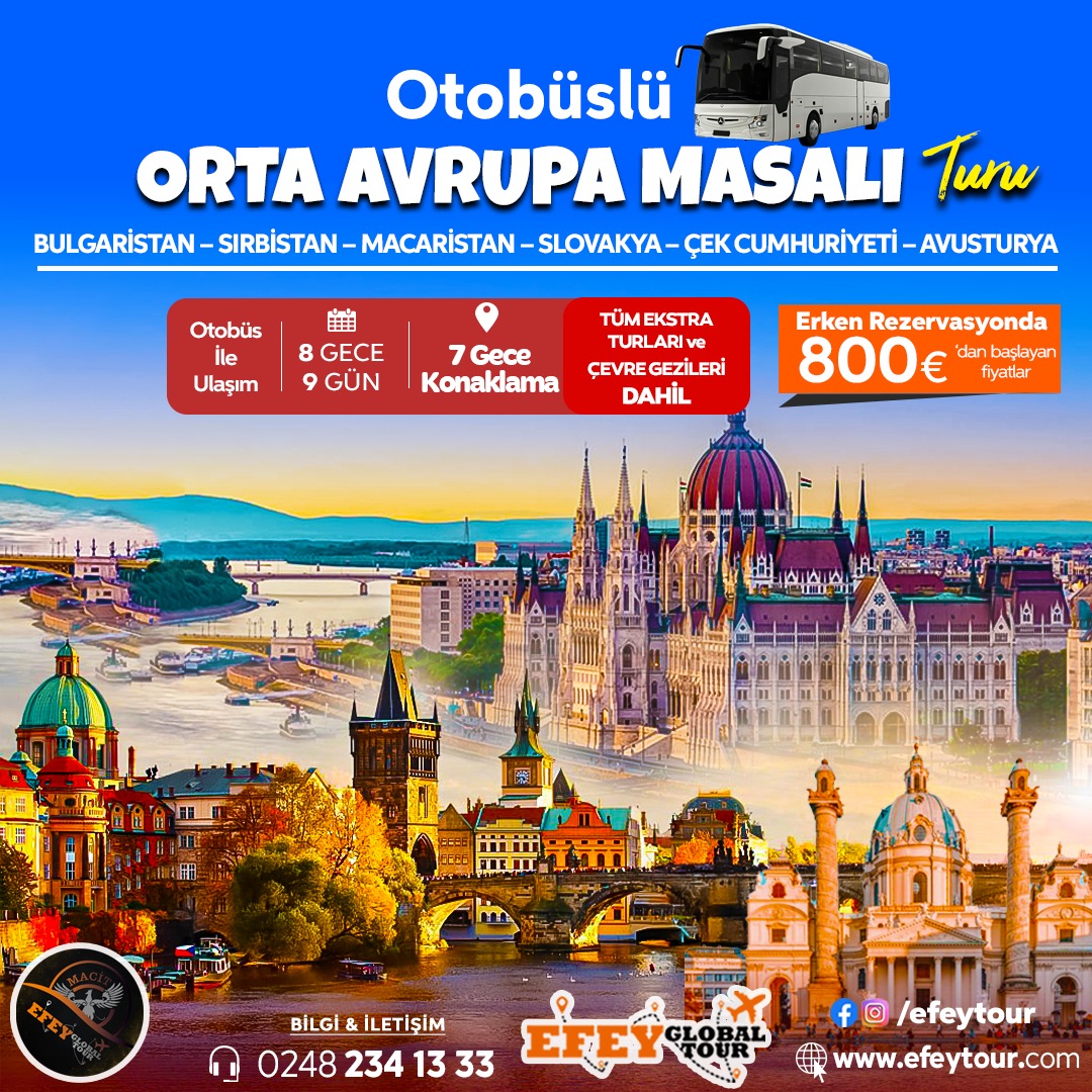 Orta Avrupa Masalı Turu