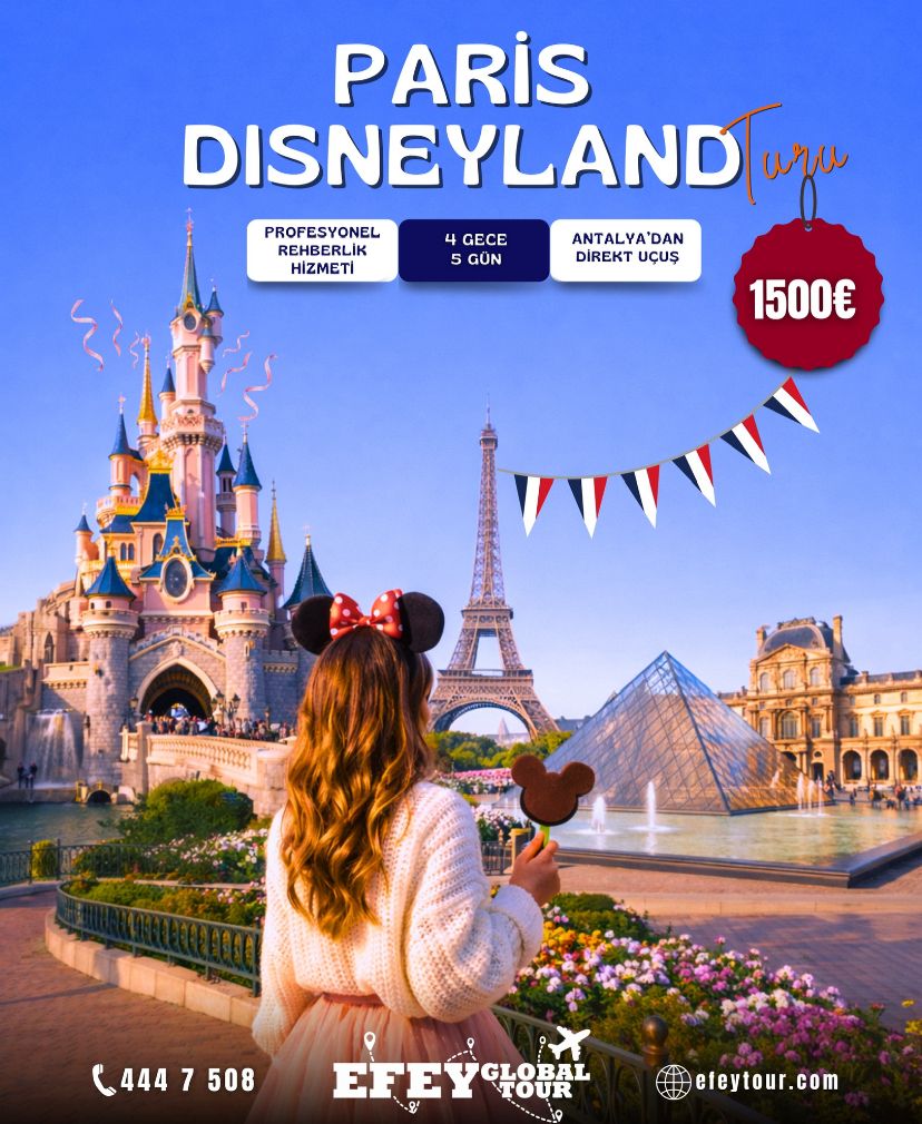 PARİS – DİSNEYLAND TURU