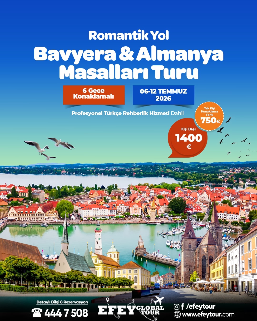 ROMANTİK YOL & BAVYERA ALMANYA MASALLARI TURU